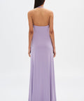 Misha Jennifer Cupro Maxi Lilac - 8 / Violet - Dresses