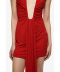 Misha Jennifer Cupro Mini Dress Red Size M / AU 10 - 10 / Red - Dresses