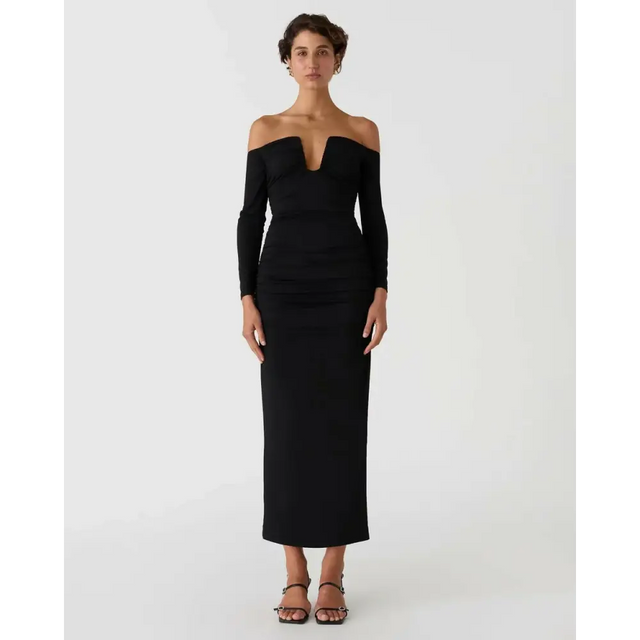 Misha Raelynn Dress Black Size 12 - 12 / Black - Dresses