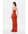 Misha Sapphire Sequin Maxi Dress Red Size XS S M & L - Dresses