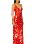 Misha Sapphire Sequin Maxi - Dresses