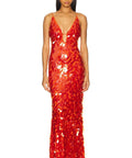 Misha Sapphire Sequin Maxi - Dresses