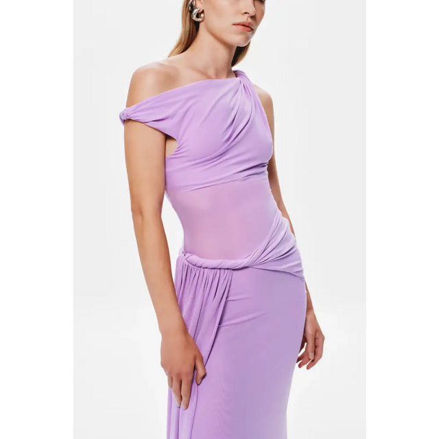 Misha Sisal Dress Lilac Size 10 - 10 - Dresses