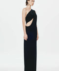 Misha Solstice Cupro Maxi Dress Black Size S / AU 8 - 8 / Black - Dresses