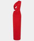 MISHA The Solstice Cupro Dress Red - Dresses