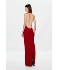 Misha Vanessa Jersey Maxi Dress Cherry Red XS - 6 / Red - Dresses