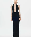 Misha Vanessa Maxi Dress Black Size AU 10 - 10 / Black - Dresses
