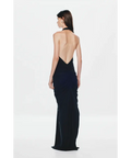 Misha Venus Gathered Cupro Dress Black XS - 6 / Black - Dresses