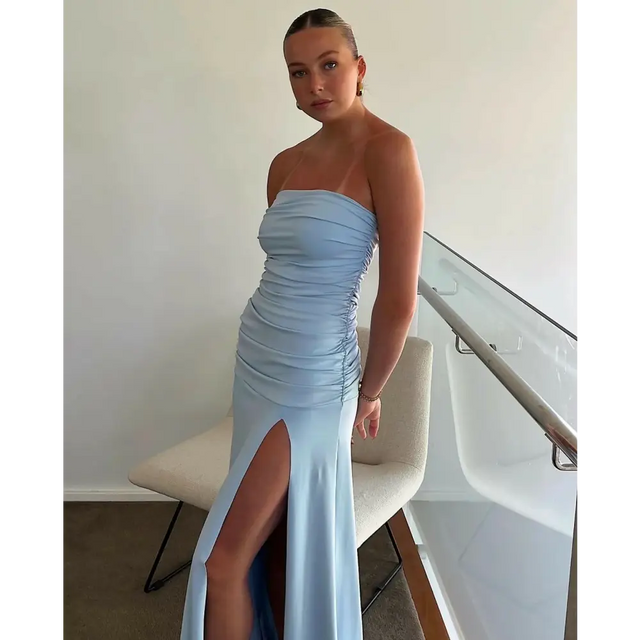 Mode Mila Ice Blue Remi Dress - Dresses
