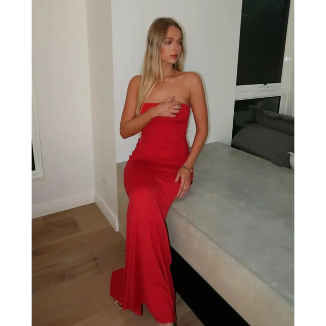 Mode Mila Ruby Red Remi Dress - Dresses