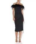 Montique Charlie Cocktail Dress - 8 / Black - Dresses