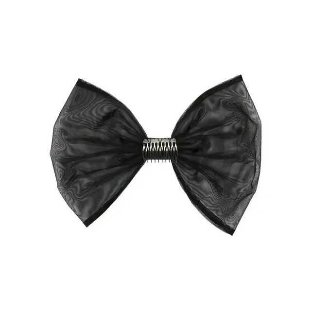 Morgan & Taylor - Kinsleigh Bow Hair Accessory in Black - Black - Accessories