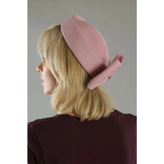 Morgan & Taylor Tara Pill Box Fascinator - Dusty Pink - Pink - Headwear