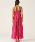 Mos the Label Rosa Strappy Maxi Dress in Fuchsia Size 12 - 12 / Pink - Dresses