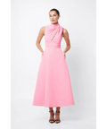 Mossman - Cosmic Maxi Dress - Pink - 8 / Pink - Dresses
