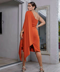 Mossman Moving On Up Dress Orange Size 12 - 12 / Orange - Dresses