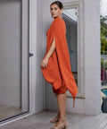 Mossman Moving On Up Dress Orange Size 12 - 12 / Orange - Dresses