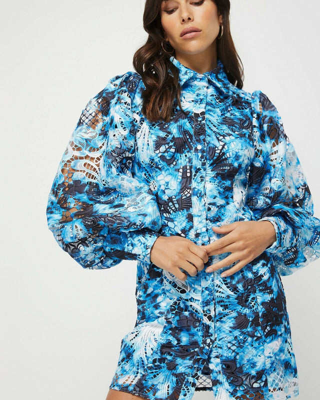 Mossman The High Rise Mini Dress Size 10 - 10 / Multi - Dresses
