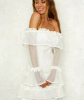Mossman The Mood Swing Dress White Size 12 - 12 / White - Dresses