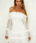Mossman The Mood Swing Dress White Size 14 - 14 / White - Dresses