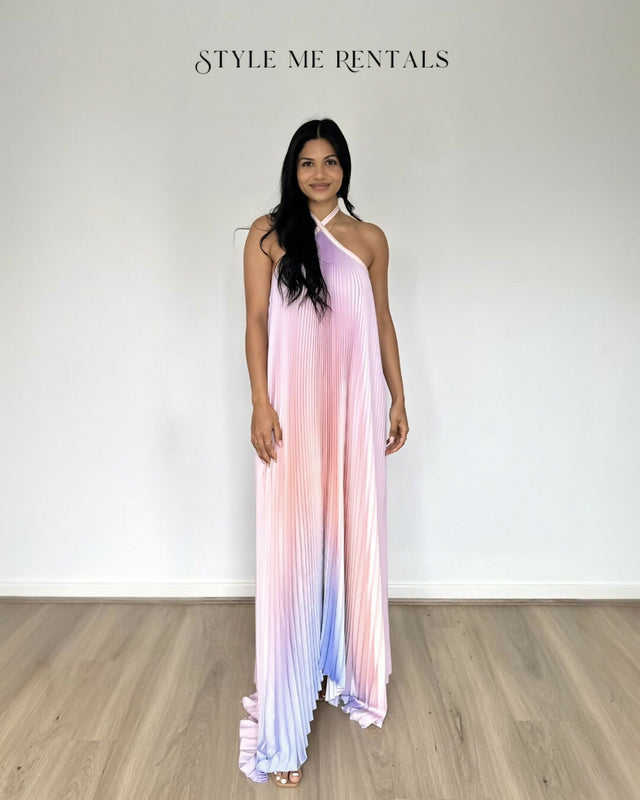 L'idee Deesse Gown Lilas Ombre