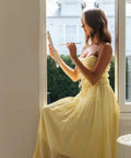 Mura Dorothy Maxi Dress in Yellow - 8 / Yellow - Dresses