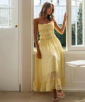 Mura Dorothy Maxi Dress in Yellow - 8 / Yellow - Dresses