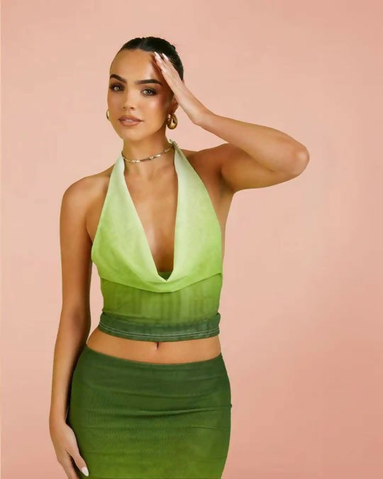 Murci Gradient Set - 8 / Green - Dresses