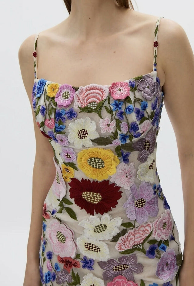 Rachel Gilbert Nya Dress Floral Size 3/AU12