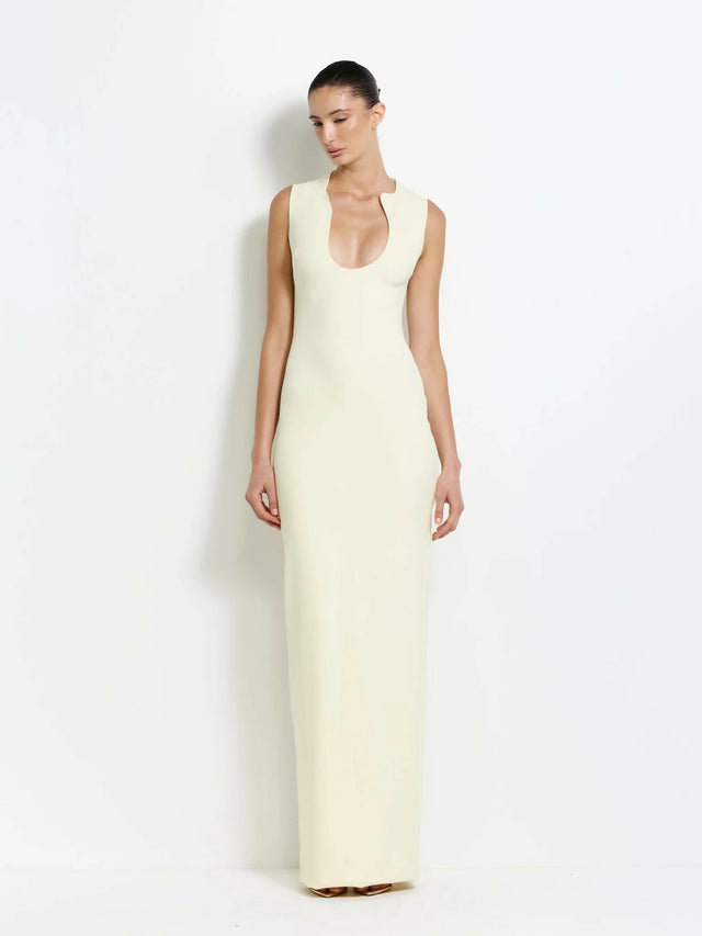 Effie Kats Bloom Gown - Lemon