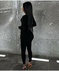 Naked Wardrobe ‘All Body’ Jumpsuit - XS / Black - Dresses