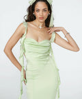 Nana Jacqueline Caroline Gown Green - 10 / Green - Dresses