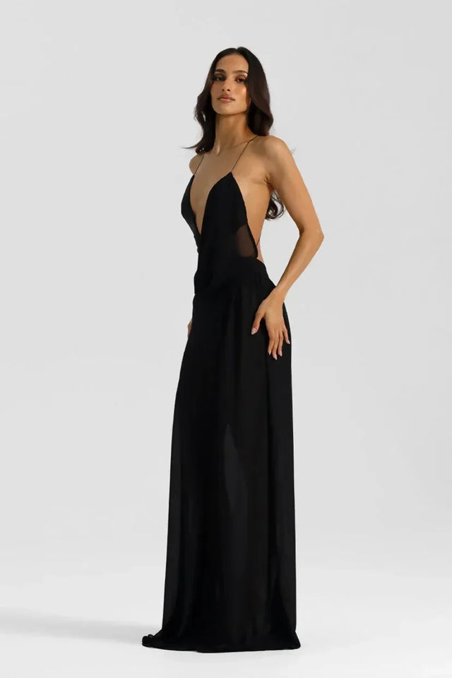 Natalie Rolt Agnes Dress Black Size 8 - 8 / Black - Dresses