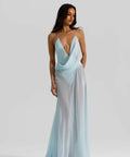 Natalie Rolt Agnes Dress Ice Blue Size 8 - 8 / Blue - Dresses