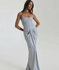 Natalie Rolt Allora Gown - 6 / Silver - Dresses
