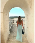 Natalie Rolt Anastasia Dress - 6 / Blue - Dresses