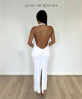 Natalie Rolt Arabella Midi Dress White - Dresses