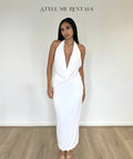 Natalie Rolt Arabella Midi Dress White - Dresses