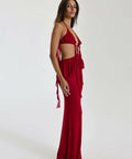 Natalie Rolt Ariel Gown Cherry - 8 / Red - Dresses