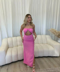 Natalie Rolt Aston Midi Dress - 6 / Pink - Dresses