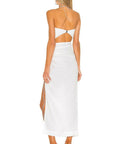 Natalie Rolt Aston Midi White - 6 / White - Dresses