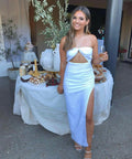 Natalie Rolt Aston Midi White - 6 / White - Dresses