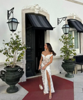 Natalie Rolt Aubrey Dress White Size 8 - 8 / White - Dresses