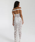 Natalie Rolt Aubrey Maxi Dress White - 8 / White - Dresses