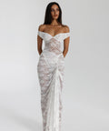 Natalie Rolt Aubrey Maxi Dress White - 8 / White - Dresses