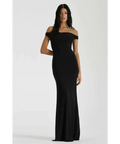 Natalie Rolt Black Bettina Gown - Dresses
