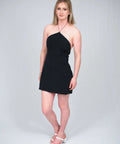 Natalie Rolt Black Poppy Mini Dress - 4 / Black - Dresses