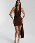 Natalie Rolt Brown Anastasia Dress - Dresses