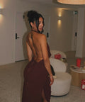 Natalie Rolt Brown Anastasia Dress - Dresses