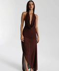 Natalie Rolt Brown Anastasia Dress - Dresses
